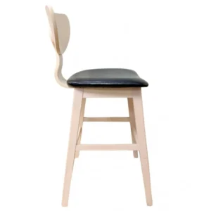 mobiliario-contract-taburete dublin madera de hevea natural similpiel negra 4 1